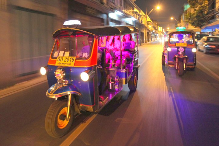 Midnight Bangkok City Tour by Tuk Tuk